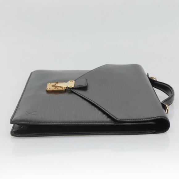 LOUIS VUITTON Epi Porte Documents Bandouliere Black M54462 - Picture 5 of 12